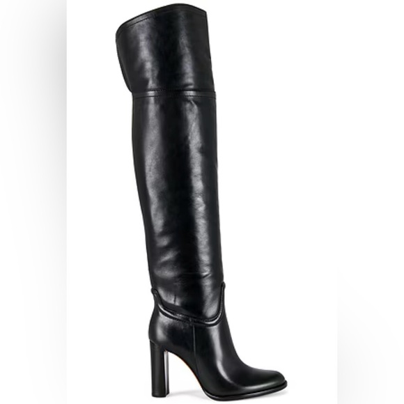 ALEXANDRE BIRMAN LAUREN 90 LEATHER OVER-THE-KNEE BOOT - Picture 3 of 11